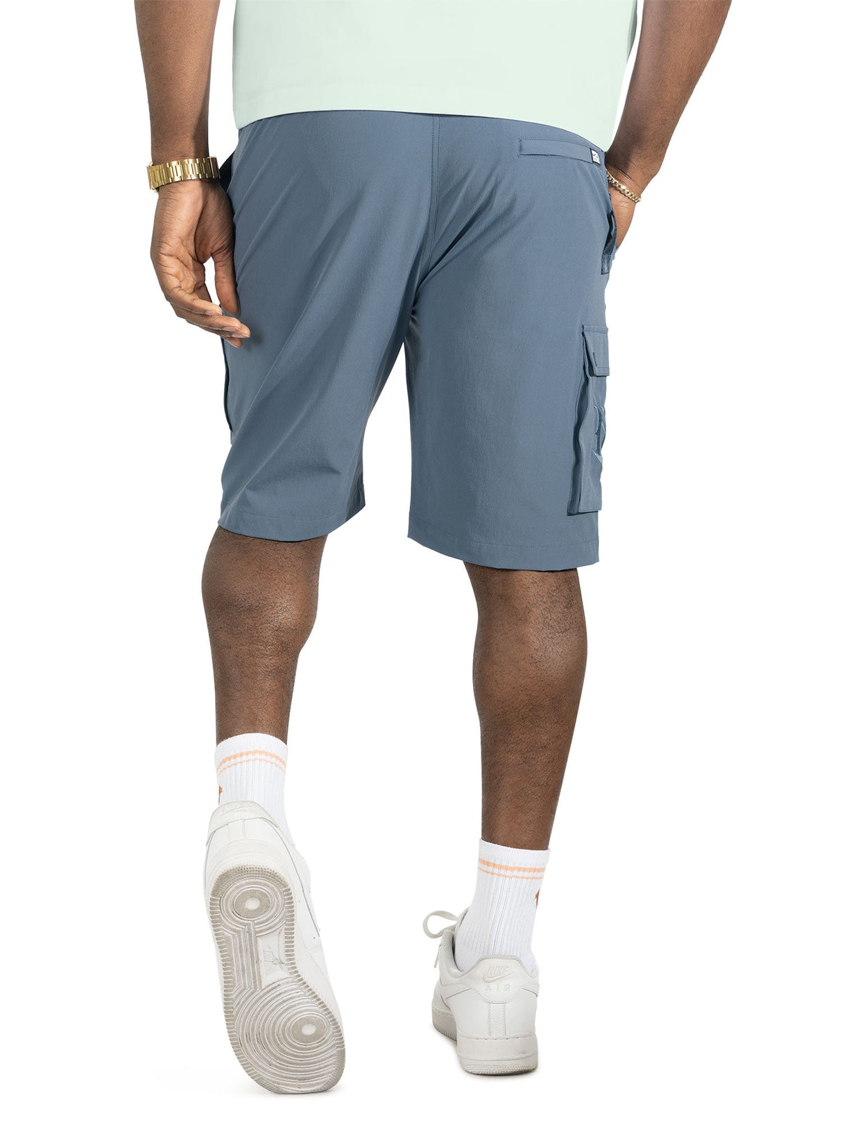 Makobi Nylon Shorts| M634 Adorni Shorts - Midnight Blue