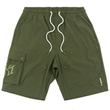 Makobi Nylon Shorts| M634 Adorni Shorts - Olive