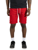 Makobi Nylon Shorts| M634 Adorni Shorts -Red