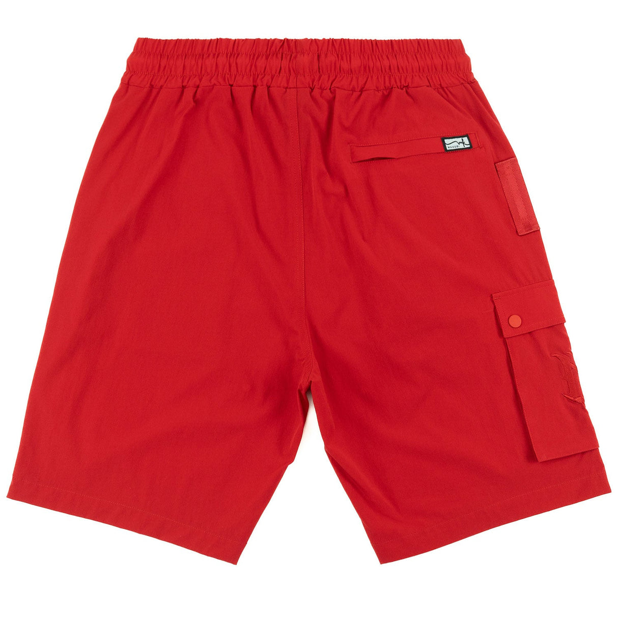 Makobi Nylon Shorts| M634 Adorni Shorts -Red