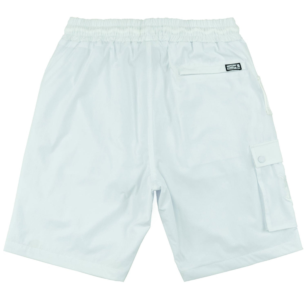 Makobi Nylon Shorts| M634 Adorni Shorts - White