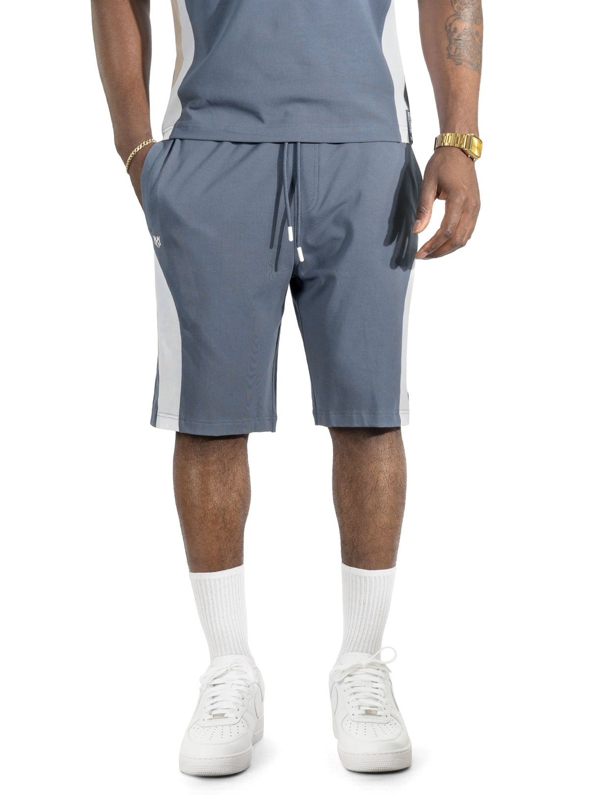 Makobi M398 Leone Short Set - Midnight Blue