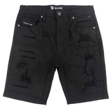 Makobi Denim Shorts | M904 Prego Jorts - Jet Black