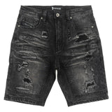 Makobi Denim Shorts | M904 Prego Jorts - Black Wash