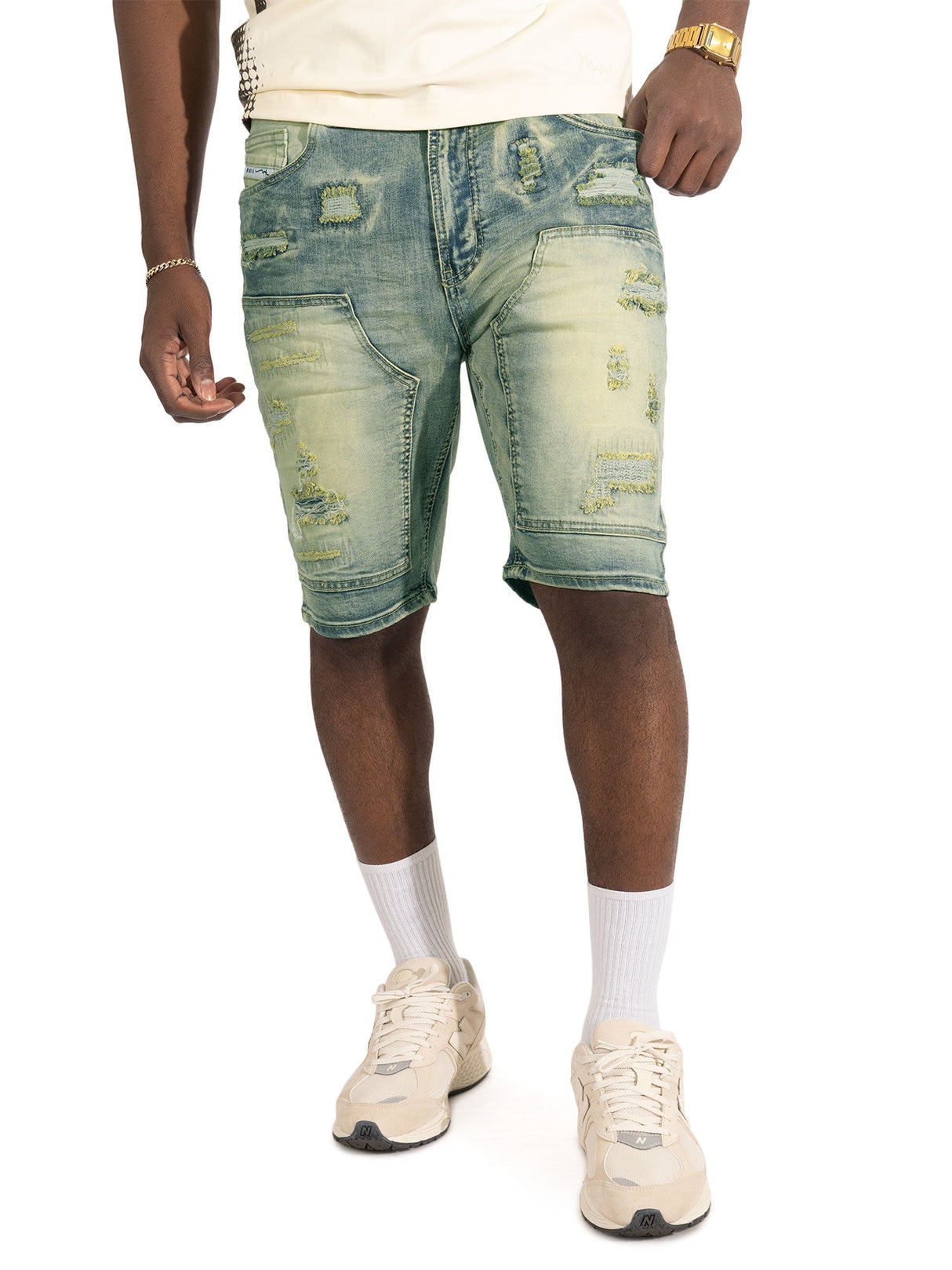 Makobi Denim Shorts | M904 Prego Jorts - Dirt