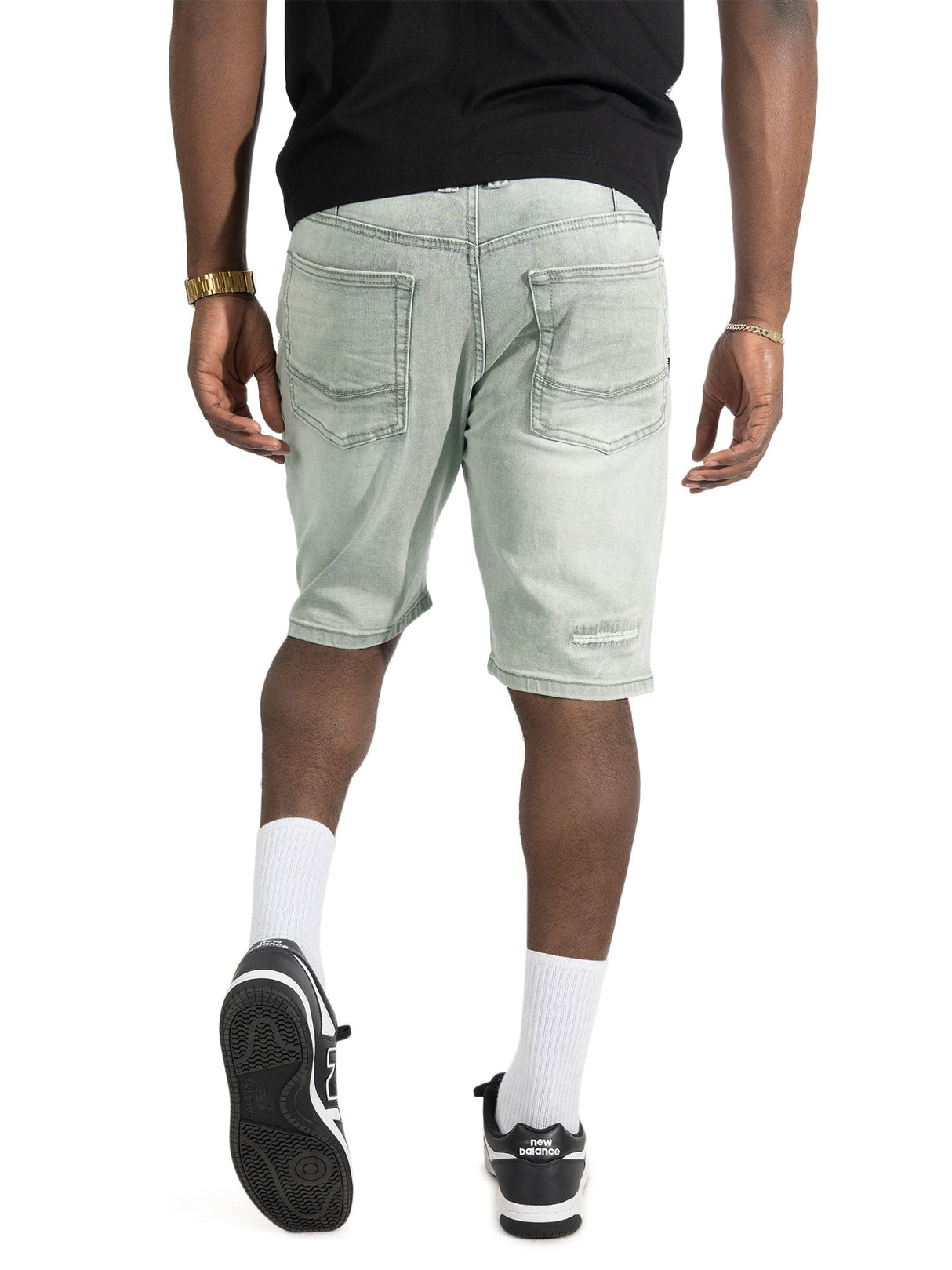 Makobi Denim Shorts | M904 Prego Jorts - Gray