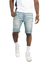 Makobi Denim Shorts | M904 Prego Jorts - Light Wash