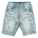 Makobi Denim Shorts | M904 Prego Jorts - Light Wash