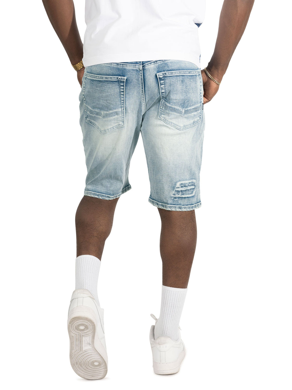 Makobi Denim Shorts | M904 Prego Jorts - Light Wash