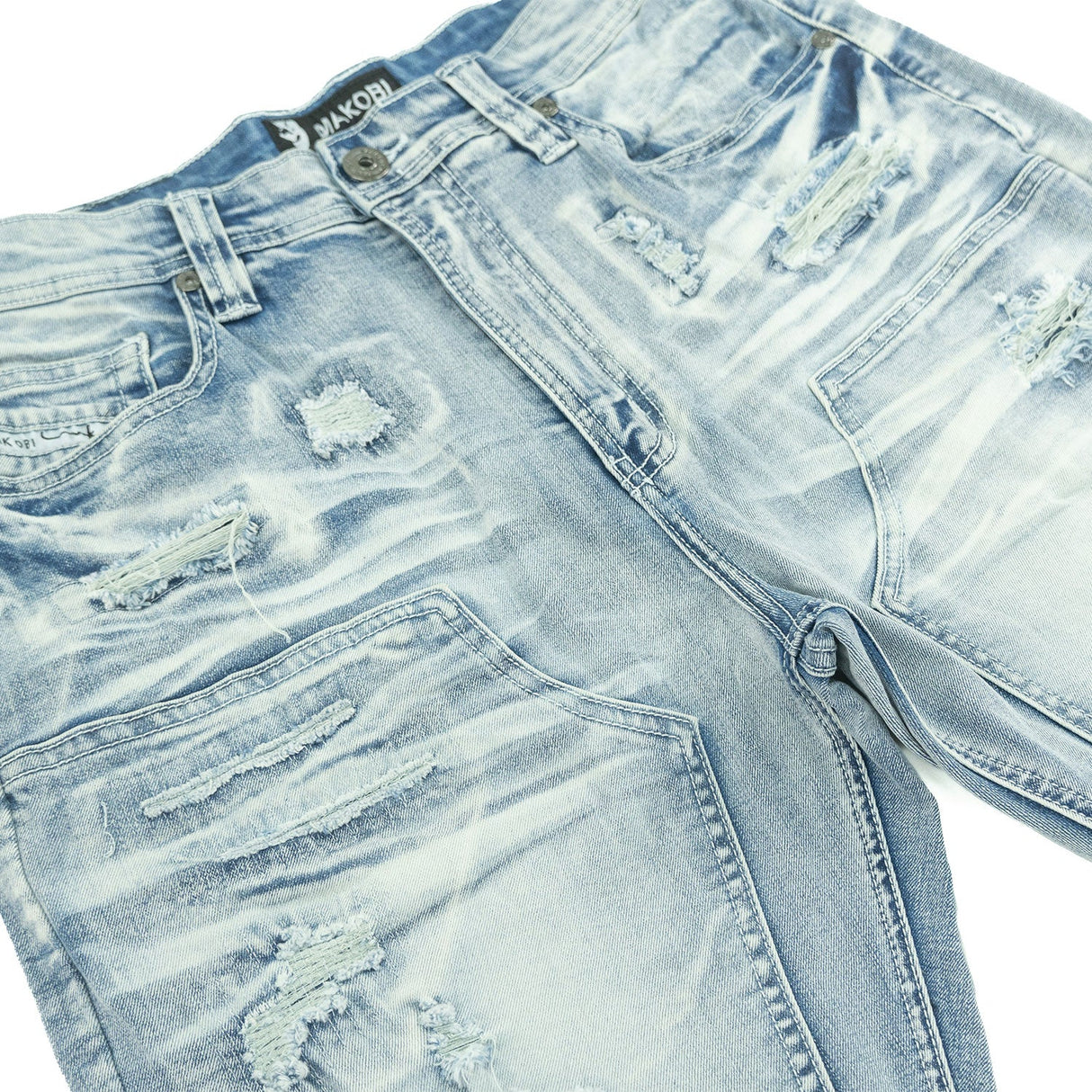 Makobi Denim Shorts | M904 Prego Jorts - Light Wash