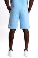 Makobi M963 Bianchi Jacquard Shorts - Blue