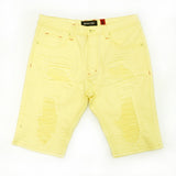 Makobi M971 Jordanelle Twill Shorts - Yellow