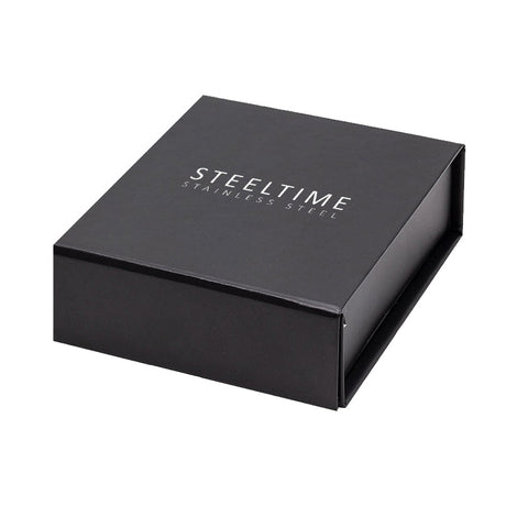 SYLM x Steeltime NYC Cuban Link Hearts Necklace + Bracelet Set
