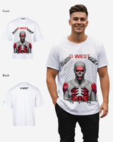 GWEST red eyed rage OVERSIZED TEE