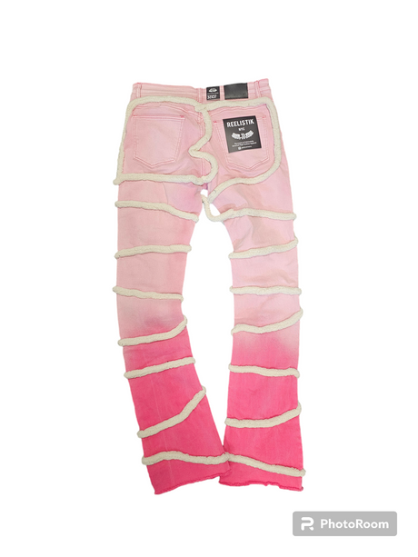 Reelistik - Jeans - Corda Stacked - Pink