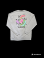 Anti Social - Sweater - Grey Flowers