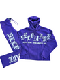 FOCUS SELF MADE CROPPED STACKED JOGGER SET MULTI COLORS