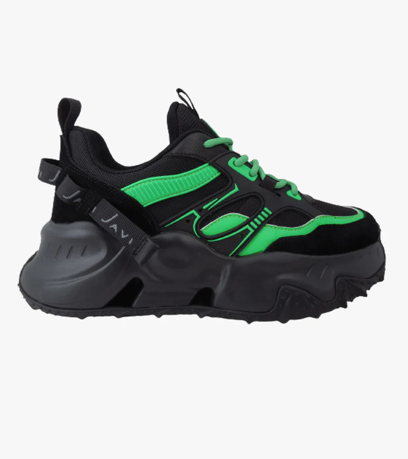 Shop Javi Shoes Record Green/Black - DripNationIL