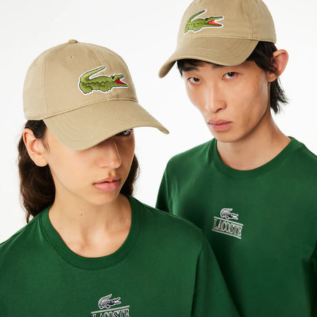 Lacoste UNISEX ADJUSTABLE ORGANIC COTTON TWILL CAP