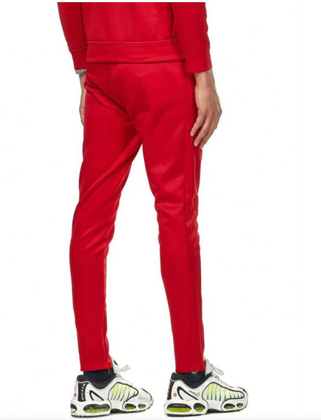 Men's Red Track Pants by Rebel Mind