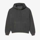 LACOSTE UNISEX LOOSE FIT COTTON FLEECE JOGGER HOODIE GREY