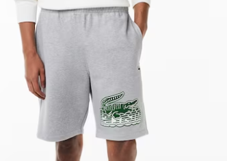 Lacoste Short Big Logo Grey DripNationIL