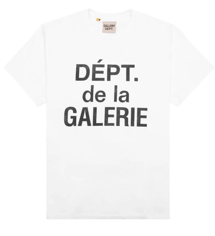 GALLERY DEPT Dept De La Galerie Classic Tee 'White'