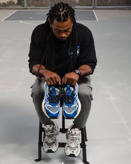 シュウ　0724 Javi Shoes Exceed Blue Grey