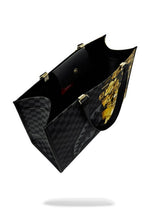 Sprayground Gold Floral Remix Tortuga Tote