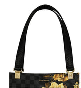 Sprayground Gold Floral Remix Tortuga Tote