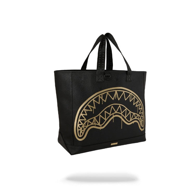 Sprayground That Gold Drip Beach Totte