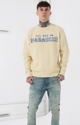 Jordan Craig See You In Paradise Plush Crew Neck Sweater Multi Colors