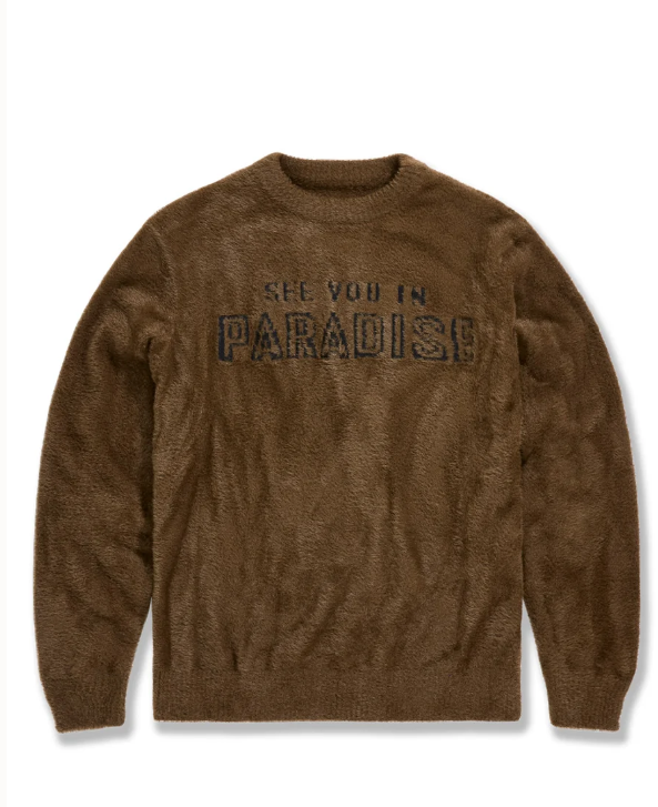 Jordan Craig See You In Paradise Plush Crew Neck Sweater Multi Colors