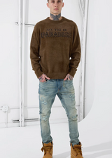 Jordan Craig See You In Paradise Plush Crew Neck Sweater Multi Colors