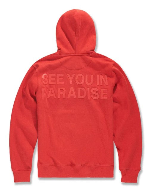 JORDAN CRAIG SEE YOU IN PARADISE TONAL PULLOVER HOODIE MULTI