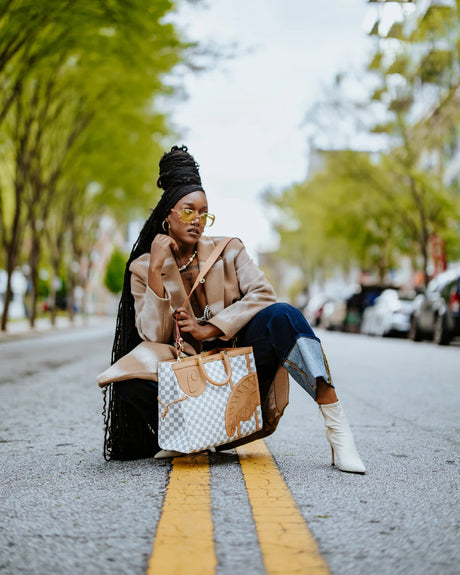 SPRAYGROUND HENNY LATTE TORTUGA TOTE