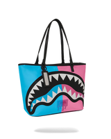SprayGround Shark Central Cotton Candy Tote
