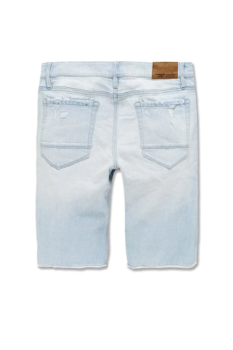 Jordan Craig - Jeans Short - Shredded - Ice Blue