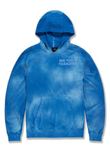 JORDAN  CRAIG PARADISE FRENCH TERRY WASHED PULLOVER HOODIE MULTI COLORS