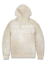 JORDAN  CRAIG PARADISE FRENCH TERRY WASHED PULLOVER HOODIE MULTI COLORS