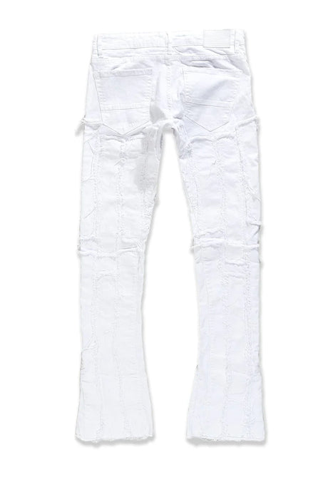 Jordan Craig- Jeans - Stacked Ross - White