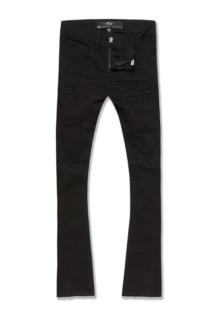 JORDAN CRAIG MARTIN STACKED FIT SHREDED JEANS MULTI COLORS