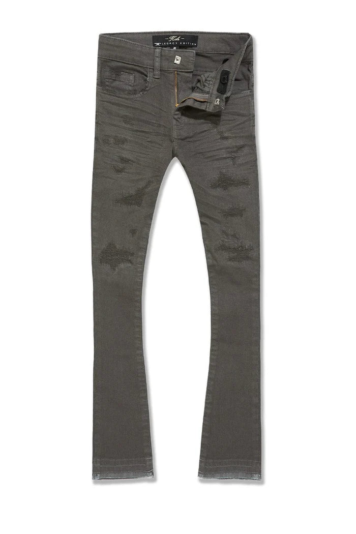 JORDAN CRAIG MARTIN STACKED FIT SHREDED JEANS MULTI COLORS
