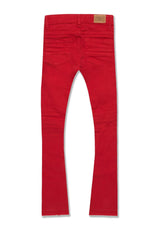 JORDAN CRAIG MARTIN STACKED FIT SHREDED JEANS MULTI COLORS
