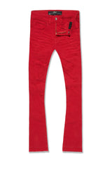 JORDAN CRAIG MARTIN STACKED FIT SHREDED JEANS MULTI COLORS