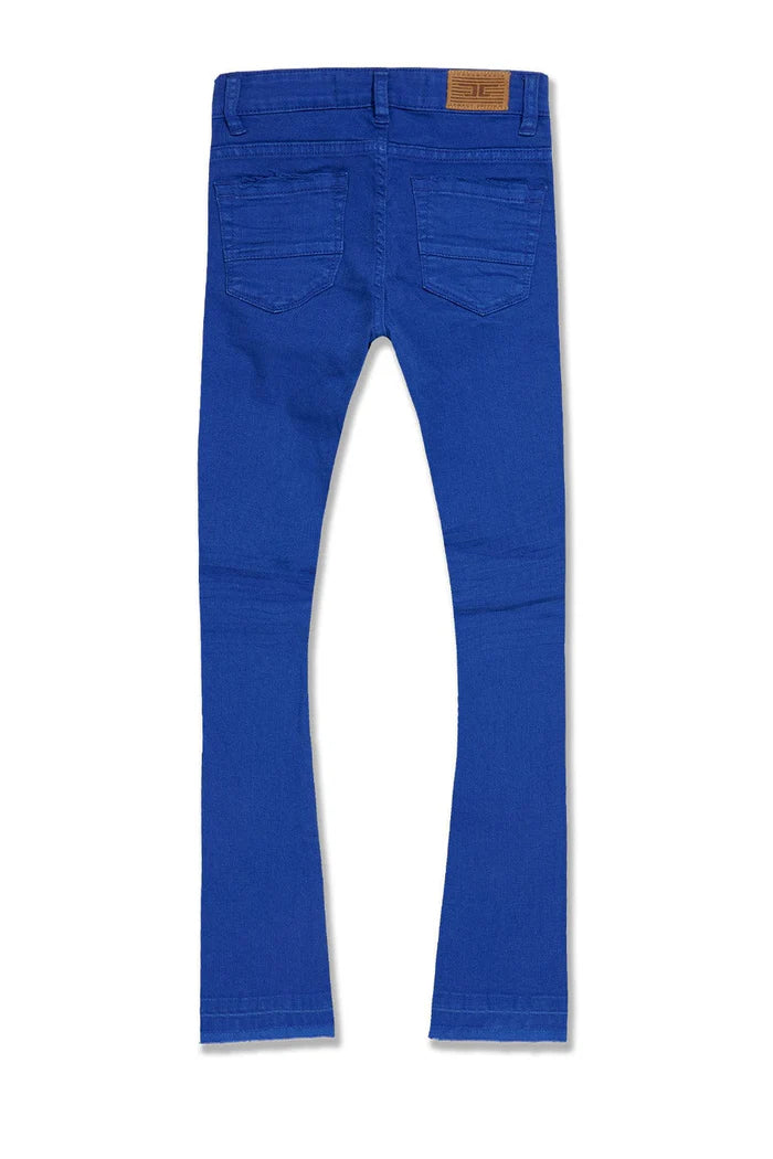 JORDAN CRAIG MARTIN STACKED FIT SHREDED JEANS MULTI COLORS