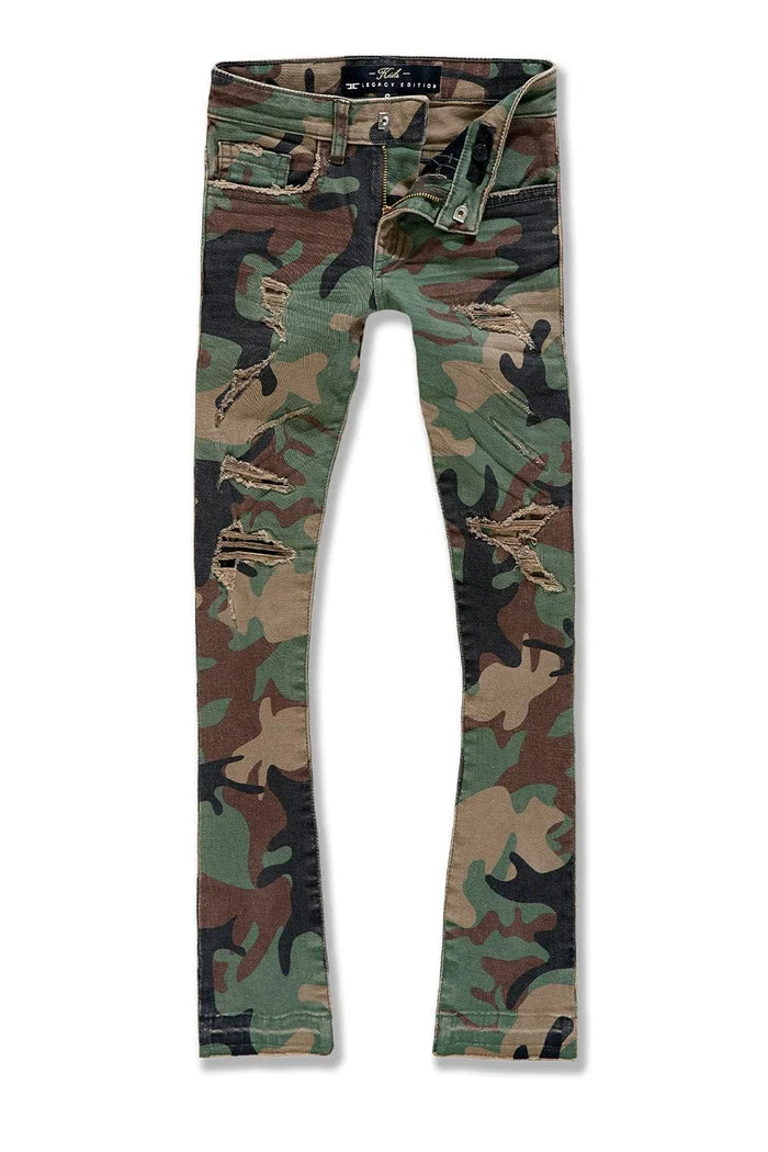 Jordan Craig Martin Stacked Jeans Camo Multi Colors