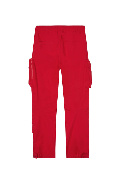 Smoke Rise - Nylon Jogger - Red