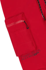 Smoke Rise - Nylon Jogger - Red