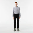 LACOSTE MEN’S ORGANIC COTTON SWEATPANTS BLACK
